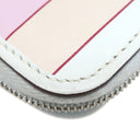 エルメス HERMES アザップコンパクト シルクイン オールオーバー ブル－ブリュム ヴォースイフト シルク コインケース シルバー金具 パティスリー フランセーズ