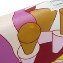 エルメス HERMES アザップコンパクト シルクイン オールオーバー ブル－ブリュム ヴォースイフト シルク コインケース シルバー金具 パティスリー フランセーズ