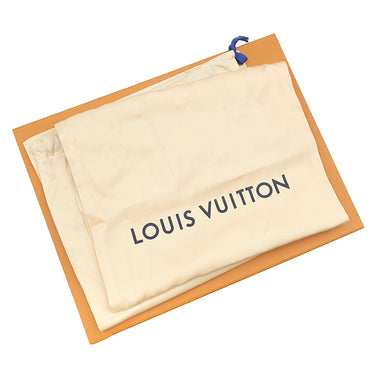 ルイヴィトン LOUIS VUITTON LV トレイナーライン ホワイト×グリーン レザー #7 スニーカー 白 緑 LV アップサイクル