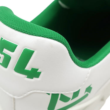 ルイヴィトン LOUIS VUITTON LV トレイナーライン ホワイト×グリーン レザー #7 スニーカー 白 緑 LV アップサイクル