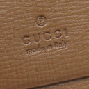 グッチ GUCCI ホースビット 1955 スモールウォレット ‎621887 FAD6L 9758 ベージュ×ダークブラウン レザー GGスプリームキャンバス 二つ折り財布 ゴールド金具 コンパクト