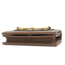 グッチ GUCCI ホースビット 1955 スモールウォレット ‎621887 FAD6L 9758 ベージュ×ダークブラウン レザー GGスプリームキャンバス 二つ折り財布 ゴールド金具 コンパクト