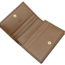 グッチ GUCCI ホースビット 1955 スモールウォレット ‎621887 FAD6L 9758 ベージュ×ダークブラウン レザー GGスプリームキャンバス 二つ折り財布 ゴールド金具 コンパクト