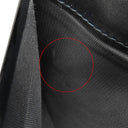 ブルガリ BVLGARI セルペンティ スカリエ マン 284708 ブラック カーフ 長財布 マットシルバー金具 黒 二つ折り 札入れ