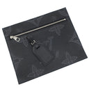 ルイヴィトン LOUIS VUITTON カバ ヴォワヤージュNV M57290 ブラック レザー トリヨンシャドウレザー トートバッグ シルバー金具 黒 ハンドバッグ