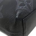 ルイヴィトン LOUIS VUITTON カバ ヴォワヤージュNV M57290 ブラック レザー トリヨンシャドウレザー トートバッグ シルバー金具 黒 ハンドバッグ