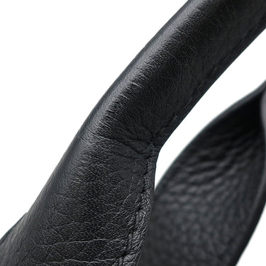 ルイヴィトン LOUIS VUITTON カバ ヴォワヤージュNV M57290 ブラック レザー トリヨンシャドウレザー トートバッグ シルバー金具 黒 ハンドバッグ