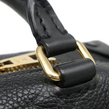 ルイヴィトン LOUIS VUITTON プティット マル スープル M45393 ノワール モノグラムアンプラント ショルダーバッグ ゴールド金具 黒