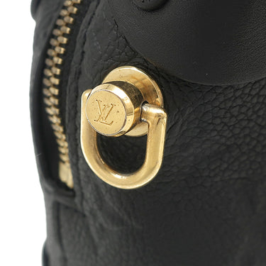 ルイヴィトン LOUIS VUITTON プティット マル スープル M45393 ノワール モノグラムアンプラント ショルダーバッグ ゴールド金具 黒