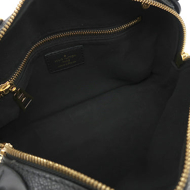 ルイヴィトン LOUIS VUITTON プティット マル スープル M45393 ノワール モノグラムアンプラント ショルダーバッグ ゴールド金具 黒