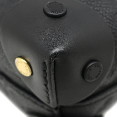 ルイヴィトン LOUIS VUITTON プティット マル スープル M45393 ノワール モノグラムアンプラント ショルダーバッグ ゴールド金具 黒