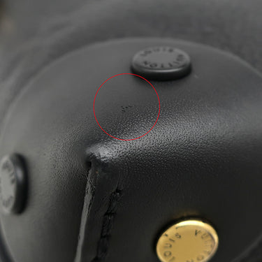 ルイヴィトン LOUIS VUITTON プティット マル スープル M45393 ノワール モノグラムアンプラント ショルダーバッグ ゴールド金具 黒