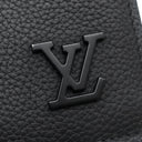 ルイヴィトン LOUIS VUITTON ポルトフォイユ ブラザ NM M69980 ブラック グレインレザー 長財布 ブラック金具 二つ折り LVアエログラム