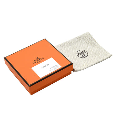 エルメス HERMES クリックH PM ホワイト×ゴールド GP エナメル ブレスレット 白 Hブレス