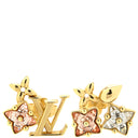 ルイヴィトン LOUIS VUITTON ブックル ドレイユ・ピュス ルルグラム ピアス M00786 ゴールド GP ラインストーン ピアス LV イニシャル モノグラム・フラワー