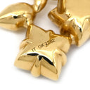 ルイヴィトン LOUIS VUITTON ブックル ドレイユ・ピュス ルルグラム ピアス M00786 ゴールド GP ラインストーン ピアス LV イニシャル モノグラム・フラワー