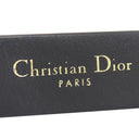 クリスチャン・ディオール Christian Dior サドル ベルト ブラック レザー ＃70 ベルト ゴールド金具 黒