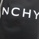 ジバンシイ GIVENCHY Gジップ バックパック BKU038K1JE ブラック ナイロン 2WAYバッグ シルバー金具 黒 ロゴ ボディバッグ リュック