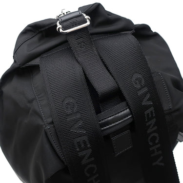ジバンシイ GIVENCHY Gジップ バックパック BKU038K1JE ブラック ナイロン 2WAYバッグ シルバー金具 黒 ロゴ ボディバッグ リュック