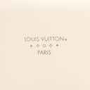 ルイヴィトン LOUIS VUITTON LVPONT9 LVポンヌフ M55950 クレーム スムースレザー ショルダーバッグ ゴールド金具 白 水色 LVサークル