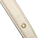 ルイヴィトン LOUIS VUITTON LVPONT9 LVポンヌフ M55950 クレーム スムースレザー ショルダーバッグ ゴールド金具 白 水色 LVサークル