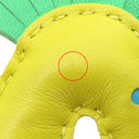 エルメス HERMES イポ ライム×ヴェールコミック×ブルーアズティック アニョーミロ バッグチャーム タツノオトシゴ