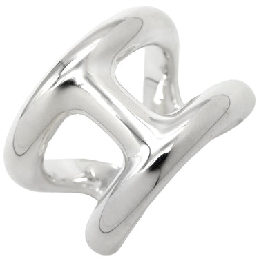 エルメス HERMES オスモズ GM シルバー シルバー925 #53(JP13) リング 指輪 アクセサリー AG925 Hモチーフ 13号