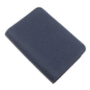 エルメス HERMES ドゴン カードケース ブルーニュイ トゴ コインケース シルバー金具 新品 未使用 紺 ミニ財布