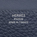 エルメス HERMES ドゴン カードケース ブルーニュイ トゴ コインケース シルバー金具 新品 未使用 紺 ミニ財布