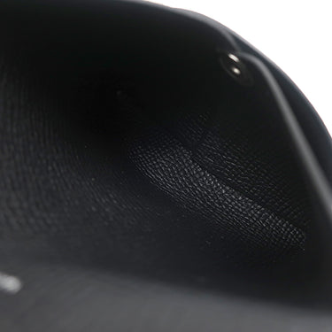 エルメス HERMES バスティア ブラック ヴォーエプソン コインケース シルバー金具 黒