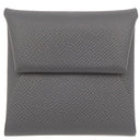 エルメス HERMES バスティア アルドワーズ ヴォーエプソン コインケース シルバー金具 新品 未使用