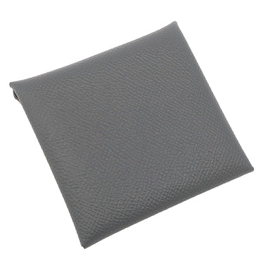 エルメス HERMES バスティア アルドワーズ ヴォーエプソン コインケース シルバー金具 新品 未使用