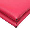 エルメス HERMES カルヴィ デュオ ローズエクストリーム シェーブル シェーブルシャムキラ カードケース シルバー金具 新品 未使用 フラグメントケース