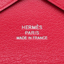 エルメス HERMES カルヴィ デュオ ローズエクストリーム シェーブル シェーブルシャムキラ カードケース シルバー金具 新品 未使用 フラグメントケース