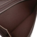 エルメス HERMES ベアンスフレ ヴェルソ モーヴペール×ルージュセリエ ヴォーエプソン 長財布 シルバー金具 ピンク 赤茶 バイカラー 二つ折財布