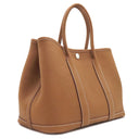 エルメス HERMES ガーデンパーティーTPM ゴールド ネゴンダ トートバッグ シルバー金具 新品 未使用 茶