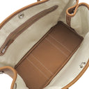 エルメス HERMES ガーデンパーティーTPM ゴールド ネゴンダ トートバッグ シルバー金具 新品 未使用 茶