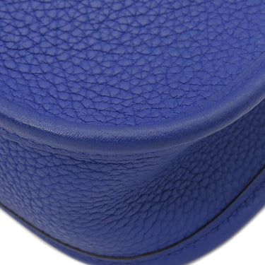 エルメス HERMES エヴリンTPM ロング ブルーロワイヤル トリヨンクレマンス ショルダーバッグ ゴールド金具 青