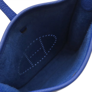エルメス HERMES エヴリンTPM ロング ブルーロワイヤル トリヨンクレマンス ショルダーバッグ ゴールド金具 青