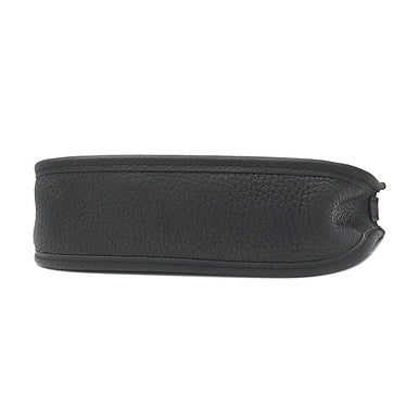 エルメス HERMES エヴリンTPM ロング ブラック トリヨンクレマンス ショルダーバッグ シルバー金具 黒