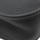 エルメス HERMES エヴリンTPM ロング ブラック トリヨンクレマンス ショルダーバッグ シルバー金具 黒