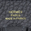 エルメス HERMES エヴリンTPM ロング キャバン トリヨンクレマンス ショルダーバッグ ゴールド金具 黒