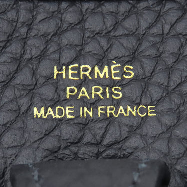 エルメス HERMES エヴリンTPM ロング キャバン トリヨンクレマンス ショルダーバッグ ゴールド金具 黒
