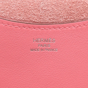 エルメス HERMES インザループ18 ローズアザレ トリヨンクレマンス ヴォースイフト ハンドバッグ シルバー金具