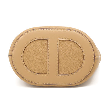 エルメス HERMES インザループ18 ビスキュイ トリヨンクレマンス ヴォースイフト ハンドバッグ ゴールド金具 茶