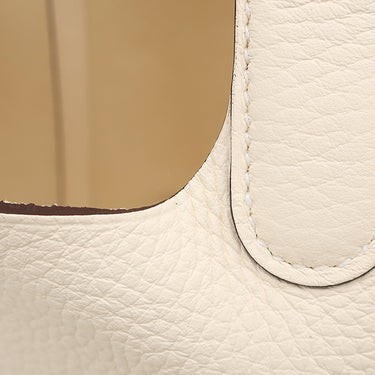 エルメス HERMES ピコタンロックPM ナタ トリヨンクレマンス ハンドバッグ シルバー金具 新品 未使用 オフホワイト