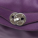 エルメス HERMES リンディ26 ウルトラバイオレット エバーカラー 2WAYバッグ シルバー金具 紫