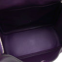 エルメス HERMES リンディ26 ウルトラバイオレット エバーカラー 2WAYバッグ シルバー金具 紫