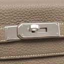 エルメス HERMES ケリー28 内縫い エトゥープ トゴ 2WAYバッグ シルバー金具 グレージュ ショルダー ハンドバッグ