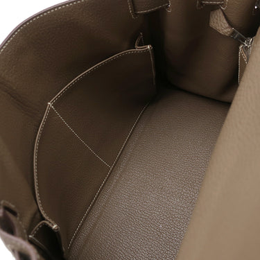 エルメス HERMES ケリー28 内縫い エトゥープ トゴ 2WAYバッグ シルバー金具 グレージュ ショルダー ハンドバッグ